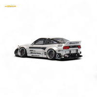 MicroTurbo Nissan 180SX Pandem Rocket Bunny White 1:64