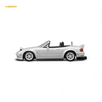 Microturbo Custom MX5 Rocket Bunny Metallic White 1:64