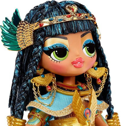 L.O.L. Surprise! OMG Fierce Collector Cleopatra Fashion Doll- Limited Edition 11.5" Premium Collector Doll Luxe Blue & Gold Royal Outfit Accessories, Holiday Toy, Great Gift Ages 4 5 6+ Years Old
