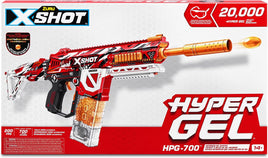 XSHOT Hyper Gel HPG-700 Blaster, Semi and Fully Automatic Gel Blaster & 20,000 Hyper Gel Pellets, 700 Capacity Mag, Eyewear, Ages 14 & Up by ZURU
