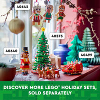 LEGO Santa's Sleigh - Building Toys for Kids, Boys & Girls, Ages 9+ - Indoor Christmas Decorations for Home W/Santa Claus Figurine & Reindeer - Gifts for Boys & Girls - 40499