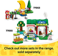 LEGO Animal Crossing Leif's Caravan & Garden Shop Building Toy - Gift for Birthdays - Animal Crossing Toy Figure and Playset for Kids, Girls and Boys, Ages 7+ - 77054