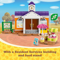 LEGO Animal Crossing K.K.’s Concert in The Plaza Building Toys Set - Animal Crossing Toy Figures & Playsets for Kids, Girls & Boys, Ages 7+ - Pretend Play Gift for Christmas - 77052