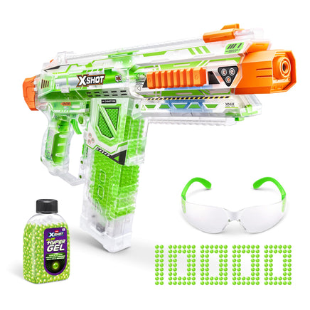 XSHOT Hyper Glow NightStrike Blaster (5,000) Pellets by ZURU, Motorized Blaster Outdoor Toy for Boys and Girls, Teens and Adults Aged 14+