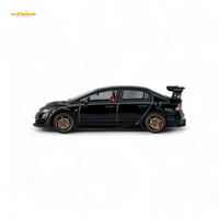 Microturbo FD2 J'S Racing Metallic Black 1:64