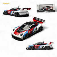 HKM Model Porsche 911 GT3 Rennsport White 1:64