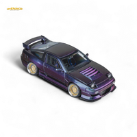 MicroTurbo Nissan 180SX Spirit Rei Purple Chameleon 1:64