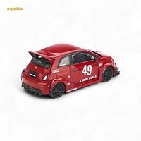 Mini-GT LB-WORKS ABARTH 595 Red 1:64