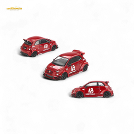 Mini-GT LB-WORKS ABARTH 595 Red 1:64