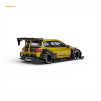 DCM Kevmannz Civic EG Ver.1 Gold Carbon Fiber Long Tail 1:64