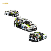 DCM & Mini Station 2008 Subaru Impreza WRX STI Rally Block43 1:64