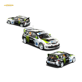 DCM & Mini Station 2008 Subaru Impreza WRX STI Rally Block43 1:64