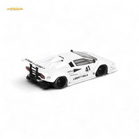 Mini-GT Lamborghini Countach LB-WORKS White 1:64
