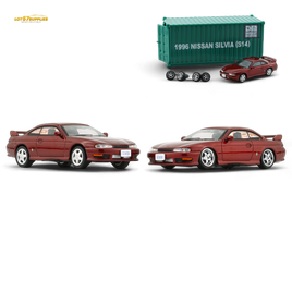 BM Creations Nissan Silvia S14 RED RHD 1:64