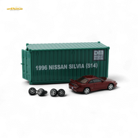 BM Creations Nissan Silvia S14 RED RHD 1:64