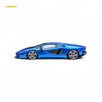 Fuelme Model Countach LPI 800-4 Dark Blue 1:64