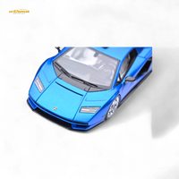 Fuelme Model Countach LPI 800-4 Dark Blue 1:64