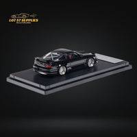 MicroTurbo 180SX Type X Metallic Black 1:64
