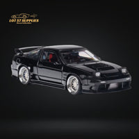 MicroTurbo 180SX Type X Metallic Black 1:64