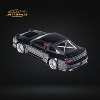 MicroTurbo 180SX Type X Metallic Black 1:64