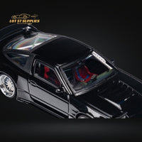 MicroTurbo 180SX Type X Metallic Black 1:64