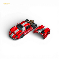 Rhino Model RM Ford GT40 Transparent Red 1:64