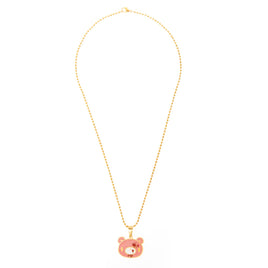 Gloomy Bear Ballchain Necklace [GOLD]