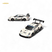 Star Race Porsche 911 GT3 Racing Milky White 1:64