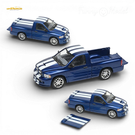 (Pre-Order) Funny Model Dodge RAM SRT-10 VCA Edition Blue 1:64