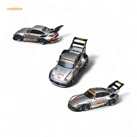 Street Weapon Porsche RWB 993 Double Exhaust Heavenly Livery Higher Tail 1:64