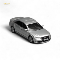 Motorhelix Audi A8 D3 Facelift Silver 1:64