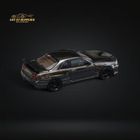 Street Weapon Skyline GT-R R34 V-SPEC-II Chrome 1:64