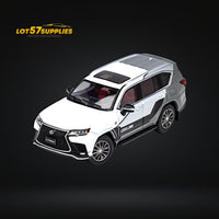 GCD Lexus LX600 Sport White & Gray 1:64