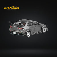 CM Model Mitsubishi Lancer Evolution X Varis Wide Body Gray 1:64