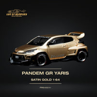 Pop Race Toyota Yaris GR Satin Gold 1:64