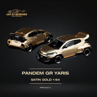 Pop Race Toyota Yaris GR Satin Gold 1:64
