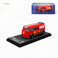 Mini Dream Volkswagen T1 RWB Van Red WM Livery 1:64
