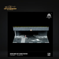 (Pre-Order) MoreArt Overpass Scene Diorama 1:64