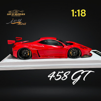 IVY MERIT Ferrari 458 GT Rosso Red LBWK 1:18