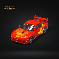 Mini Station Mazda RX-7 Red 1:64