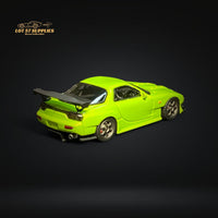 123 Hobby Mazda FD3S RX-7 Apple Green 1:64