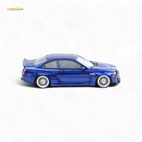 FLAME BMW M3 E46 Widebody Pandem Metallic Blue 1:64