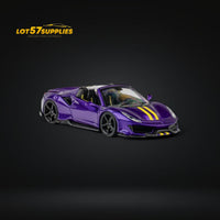 TPC Novitec 488 Roadster Deep Purple 1:64