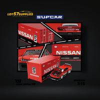 (Pre-Order) SUPCAR Silvia S15 Advan LBWK Livery w/ Container 1:64