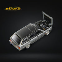 Mortal BMW E30 Touring Wagon Silver Grey 1:64