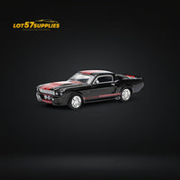 Pop Race Shelby Mustang GT500 Dark Chrome 1:64