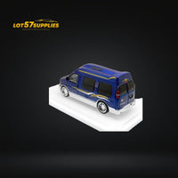 GOC GMC Savana Blue Silver Edition 1:64