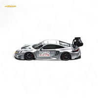 Star Race Porsche 911 GT3 Matte Silver 1:64