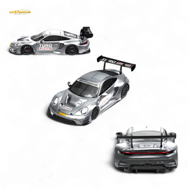Star Race Porsche 911 GT3 Matte Silver 1:64
