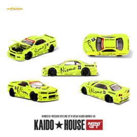 (Pre-Order) Kaido House Nissan Skyline GT-R R34 Kaido Works V4 1:64